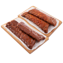 Gegrilde spareribs kant-en-klaar
